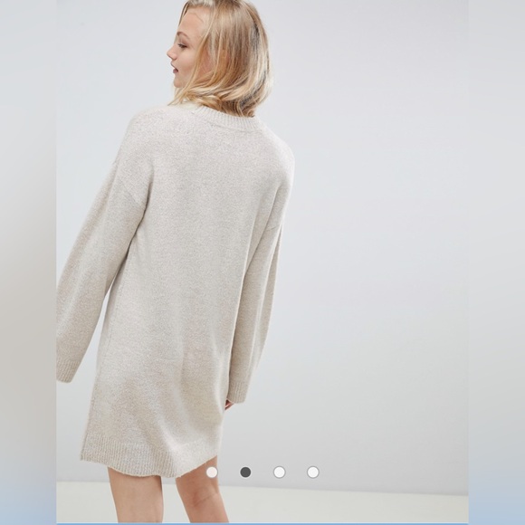 ASOS OVERSIZED SWEATER DRESS US SIZE 6 - Picture 2 of 4